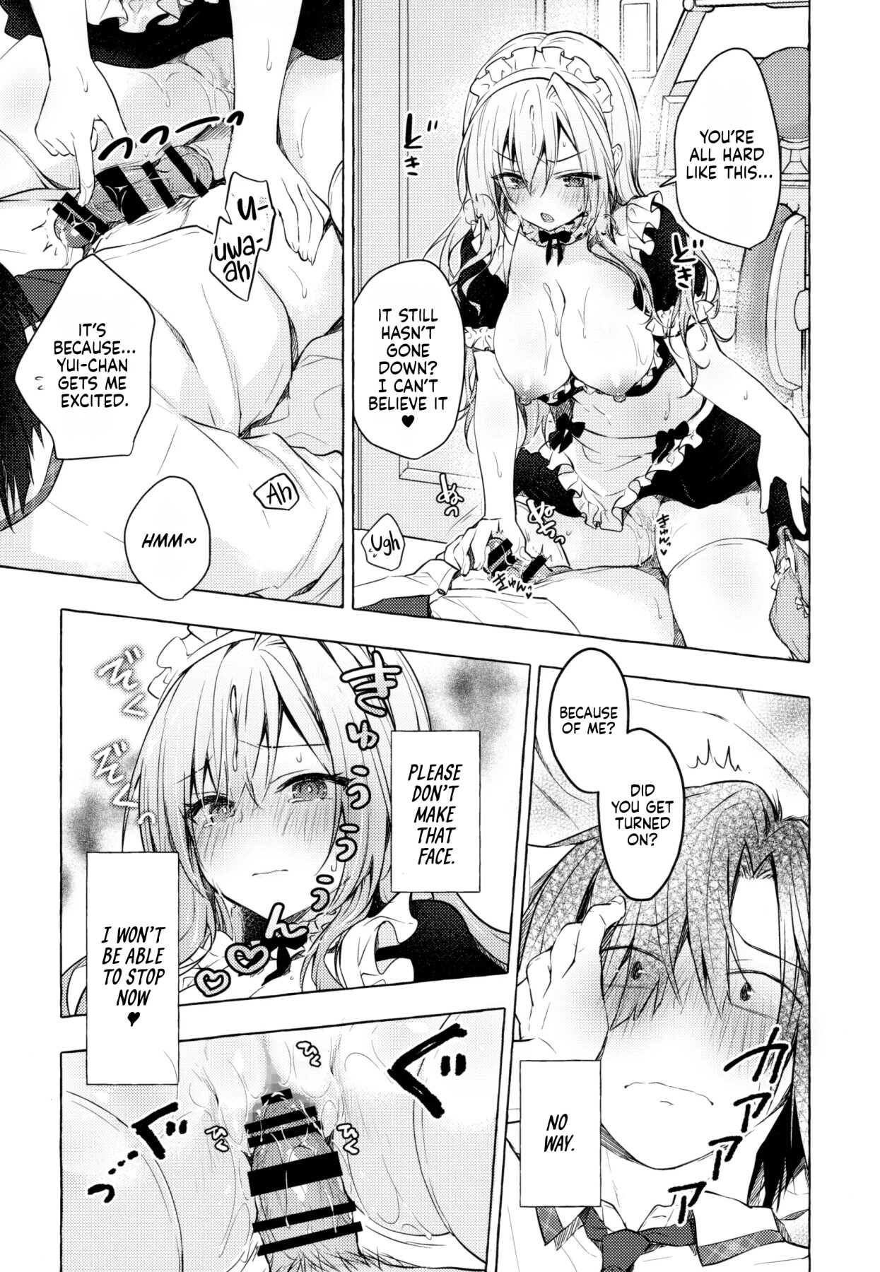 Hentai Manga Comic-Sex with the Gyaru Yuina-chan 3 -My crush is blushing because of me!?--Read-21